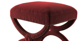 Portobello Foot Stool Ottoman or Side Table
