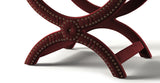 Portobello Foot Stool Ottoman or Side Table