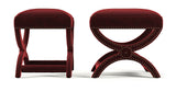 Portobello Foot Stool Ottoman or Side Table