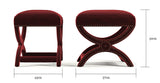 Portobello Foot Stool Ottoman or Side Table