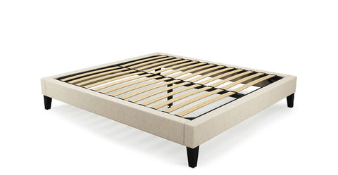 King Size Upholstered Slimline Bed Frame Base