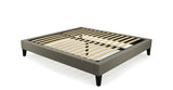 King Size Upholstered Slimline Bed Frame Base