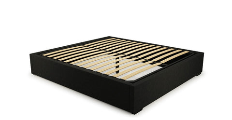 Queen Size Upholstered Standard Bed Frame Base