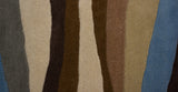 Contemporary Wool Rug - Strand Rug in Mixed Beach hues